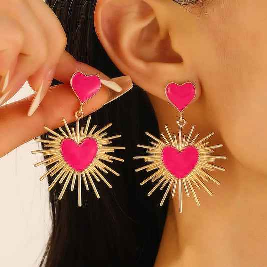 Aretes Corazón