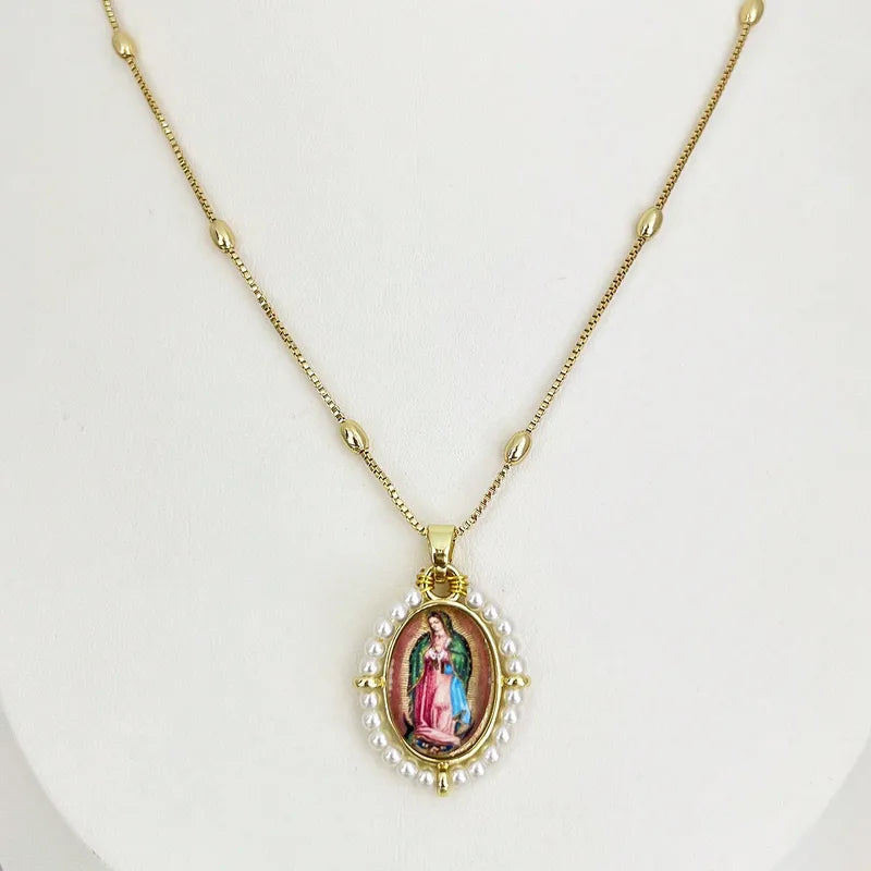 Collar Virgen María
