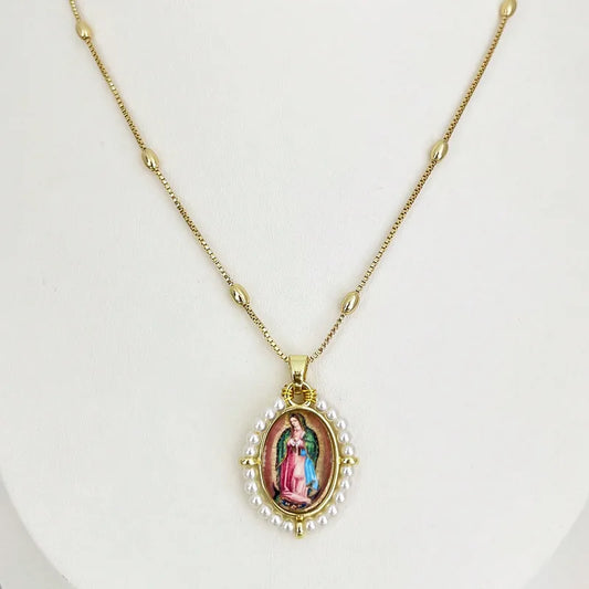 Collar Virgen María