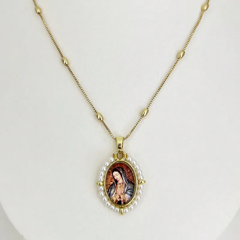 Collar Virgen María