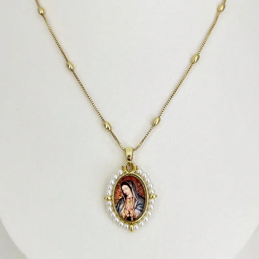 Collar Virgen María