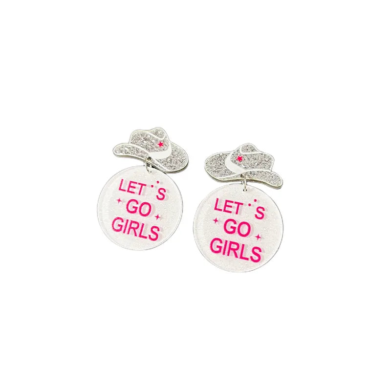 Aretes Vaquera Let’s Go Girls