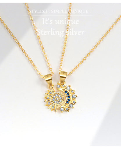 Collar Match Luna & Sol – Plata .925