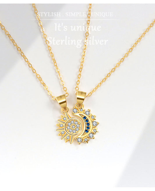 Collar Match Luna & Sol – Plata .925