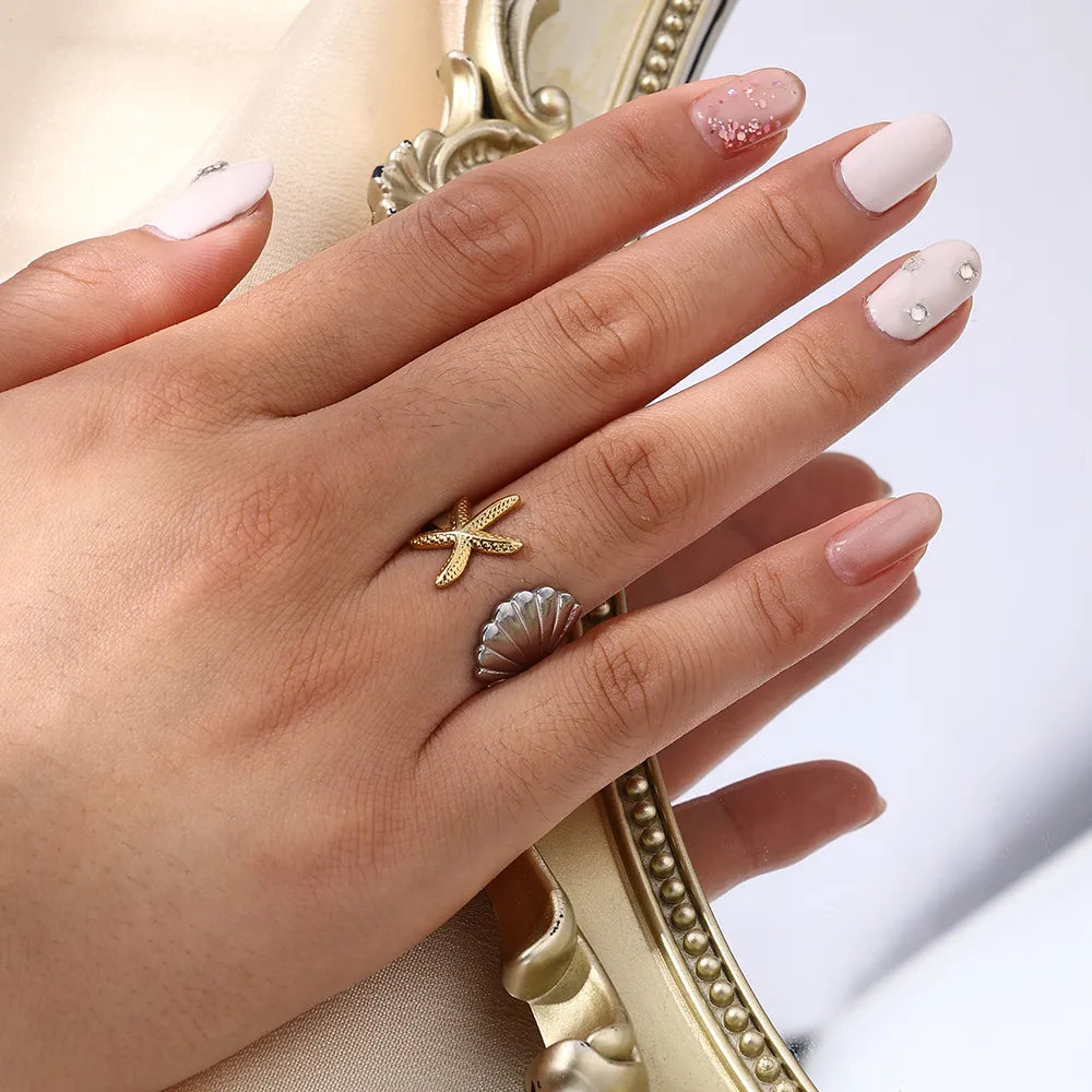 Anillo Mar bicolor
