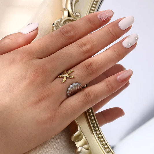 Anillo Mar bicolor
