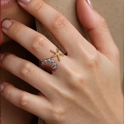 Anillo Mar bicolor