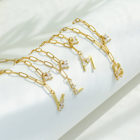 Collar Iniciales con Corazón